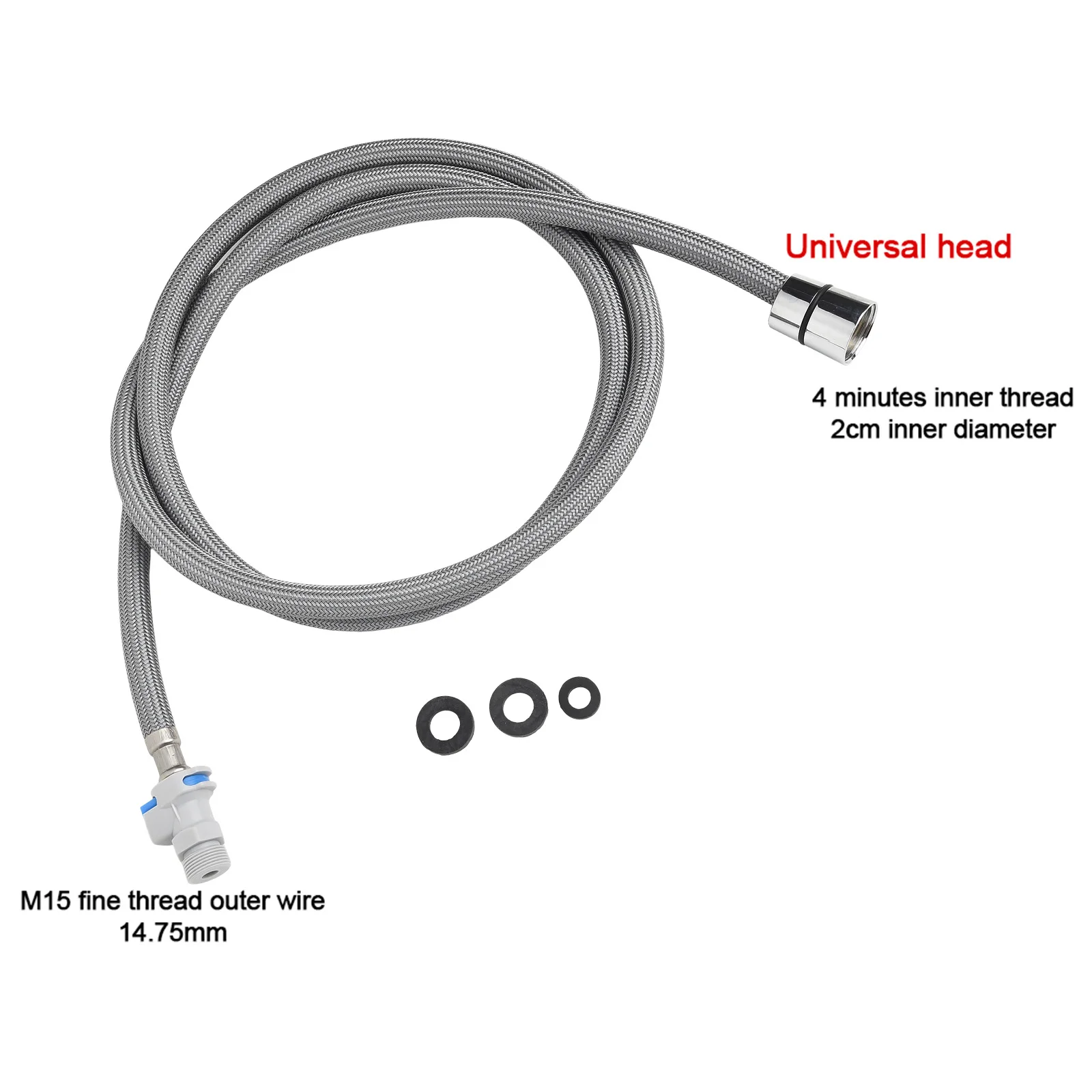 Down Hose For Faucet Sink Hose Attachment For Household Use For Bathroom Smooth Water Flow High-quality Material