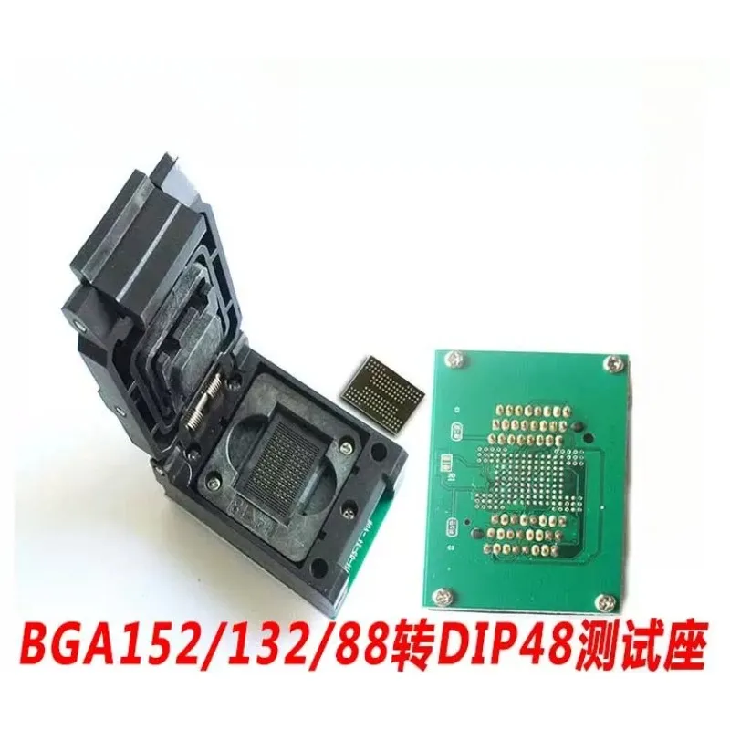 BGA152/132/88 Test 4CE to DIP48 Test Block, Chip Block