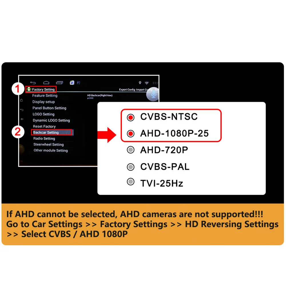 AHD 1080P Starlight Backup Camera for Toyota Camry 2007-2012, 180° Fisheye Waterproof License Plate Light Rear View Camera