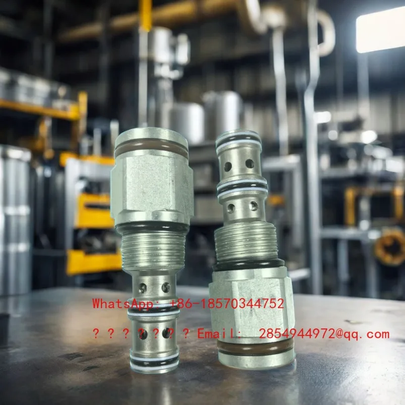 2026     PD10-34 Two-way Hydraulic Control Directional Valve Normally Closed External Oil Drain Threaded Cartridge Valve