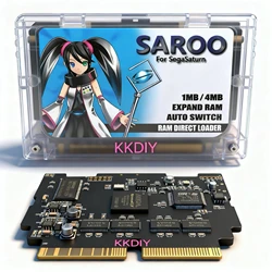 Saroo ODE Sega Saturn Optical Drive Emulator, SD HC TF Card Reader, Replace CD Laser Lens, DIY Console Mod 1.37