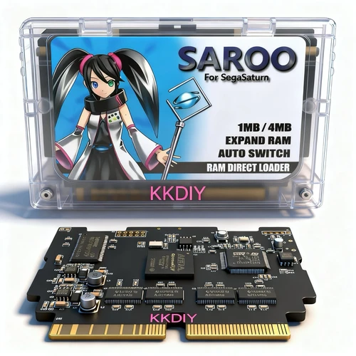 Imagen 1 del producto Emulador de unidad óptica Saroo ODE Sega Saturn, lector de tarjetas SD HC TF, reemplaza la lente láser de CD, consola DIY Mod 1,37