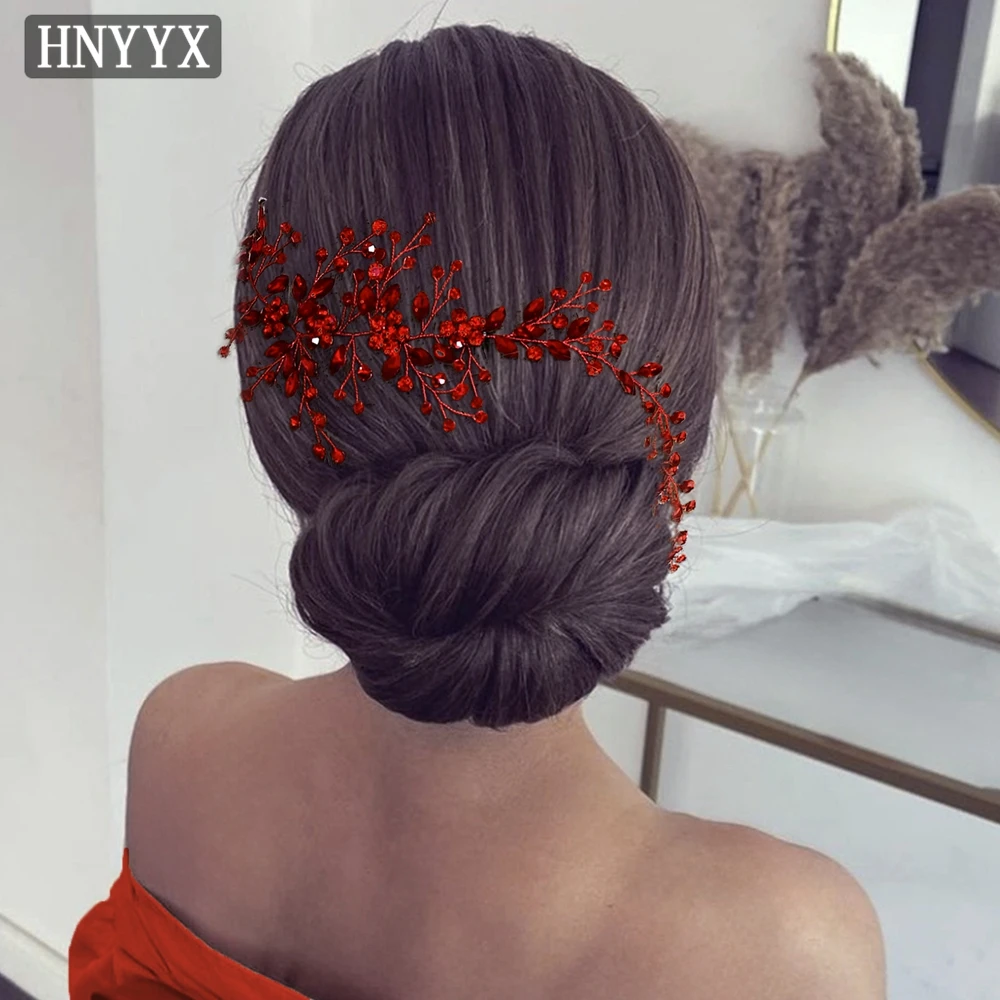 

YouLaPan Fashionable Ladies Brides Wedding Headbands Handmade Rhinestone Weaving Suitable Dances Parties Hair Accessories YXA225