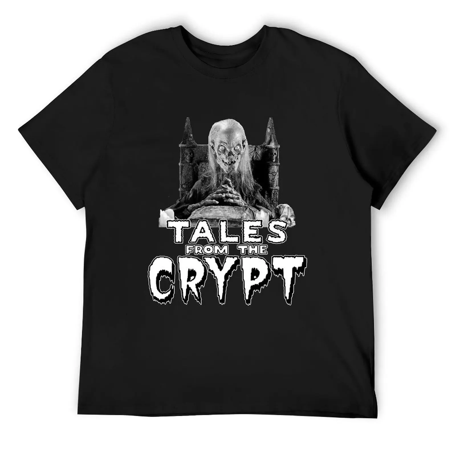 

Хранитель череп Казки террора The Crypt дизайн футболка topping новые подарки и футболки возвышенные забавные костюмы забавные футболки для мужчин