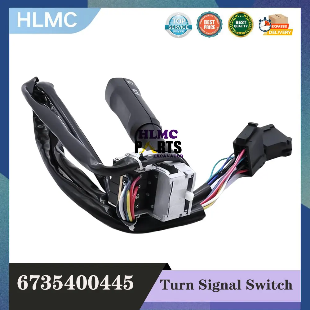 

Construction Machinery Parts 6735400445 Steering Column Switch for 6735400145 15257