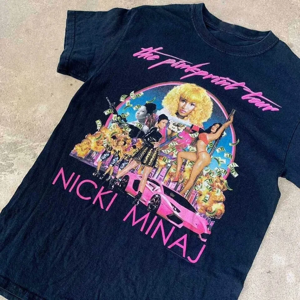 Nicky Minaj Tour T-Shirt Unisex Cotton Classic Tee All Sizes ZL148