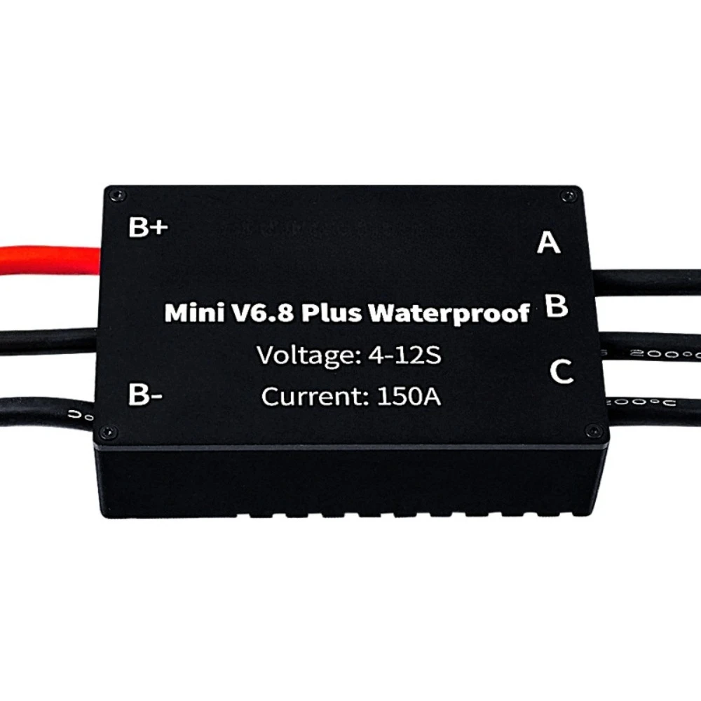 150A V6.8Plus Waterproof Bidirectional Speed Controller ESC Electric Governor For Efoil & Electric Surfboard