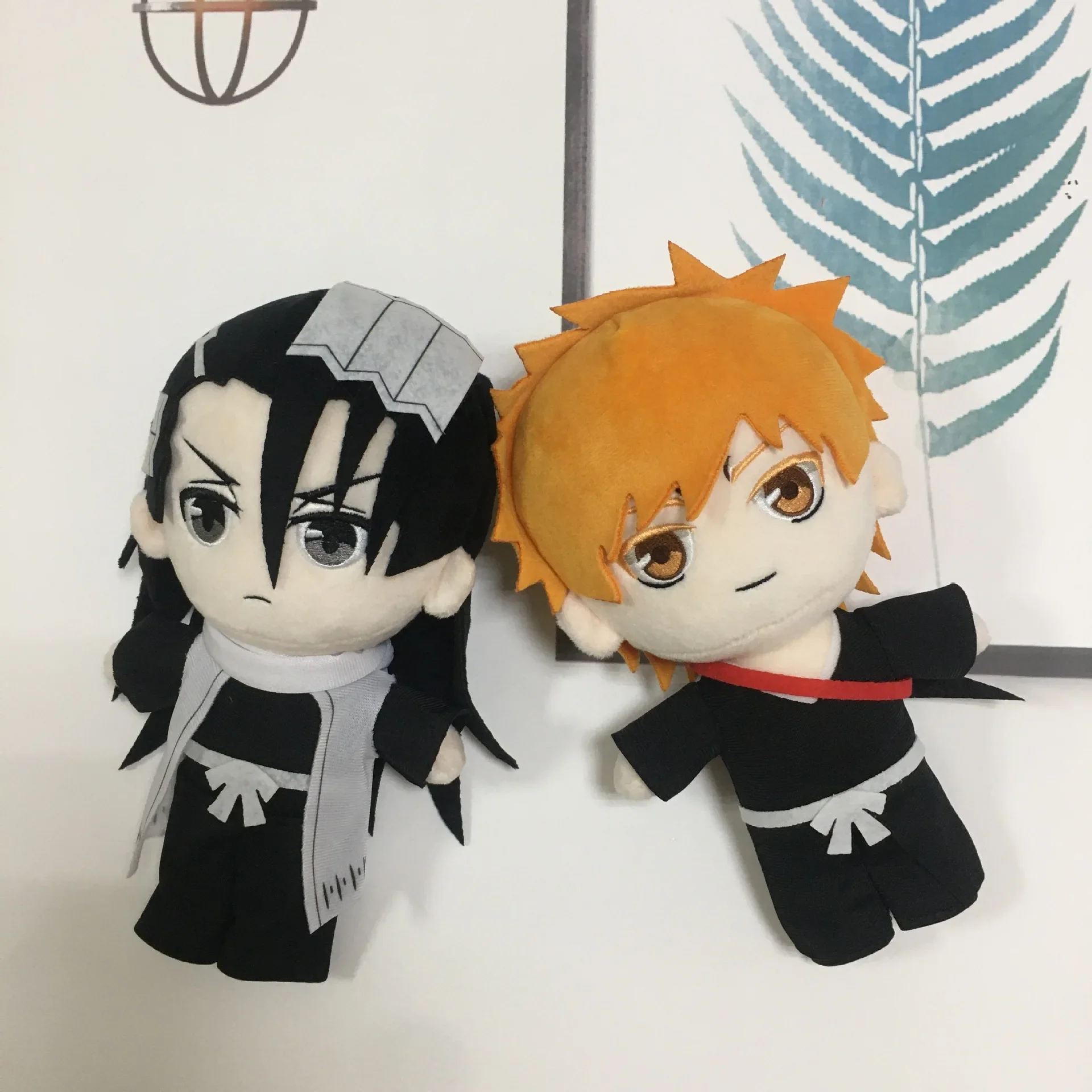 BLEACH Ulquiorra Cifer Kuchiki Rukia Ichimaru Gin Anime Cosplay Pluszowa lalka Zabawka 20cm Śliczna miękka wypchana poduszka Prezent dla fanów