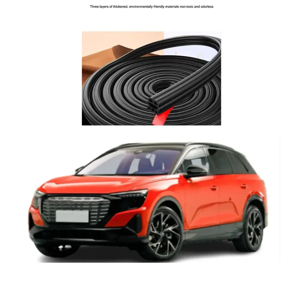 The Door Sealing Strip Is Suitable For Audi Q5e-tron   Car Sound Insulation Whole Car Dustproof Decoration Accessories