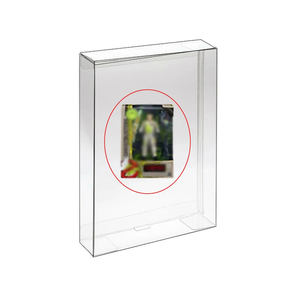 RUITROLIKER 10PCS TransparentBox Protector Protection Case Sleeve Display Box for GhostBusters Plasma Series