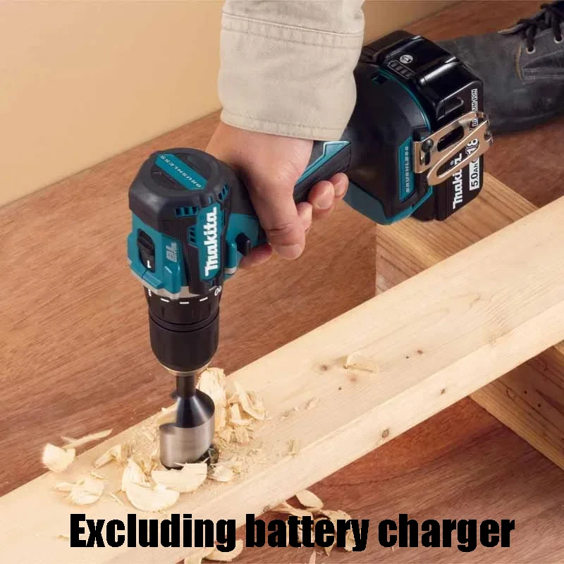 Makita DDF487 18V LXT Brushless Motor Drill Compact Big Torque Lithium Battery Electric Screwdriver Power Tool