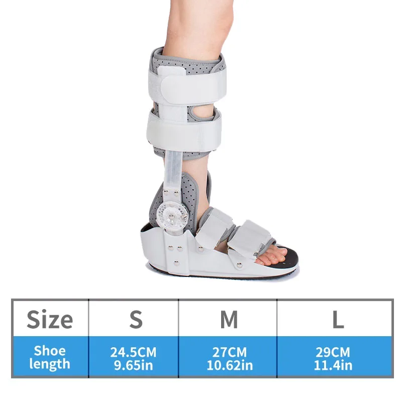 Summer Walker Boot ROM Air Walking Fracture Boot  Brace for Stabilizer Injured Foot Ankle Sprain Broken Toe Post Surgery