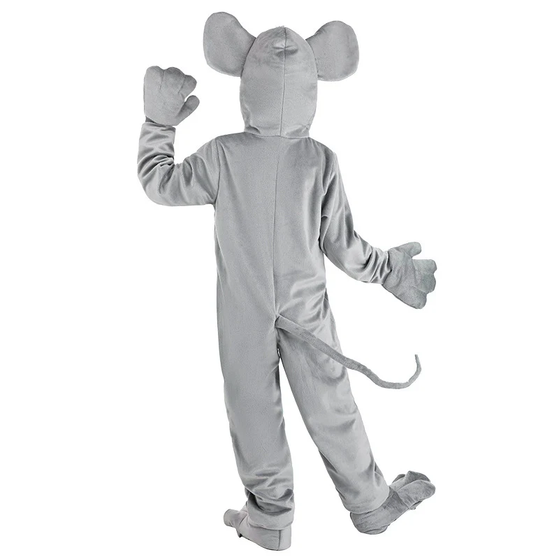 Süße Maus Cosplay Jungen Mädchen Overall Tier Cartoon Bühnenkostüm Halloween Rollenspiel Fancy Dress Up Party Kleidung