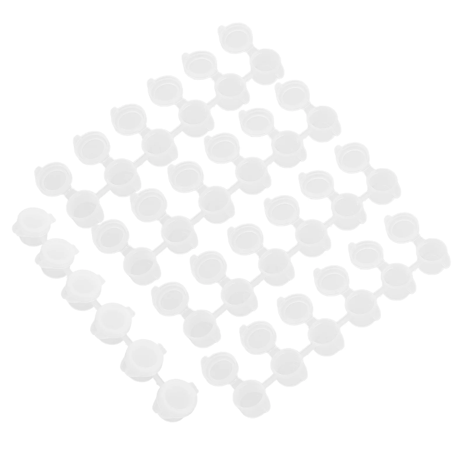 30 ชิ้นสีถ้วยกาแฟถ้วยภาชนะซอสจิตรกรรมหัตถกรรม Pod แถบหม้อเปล่า