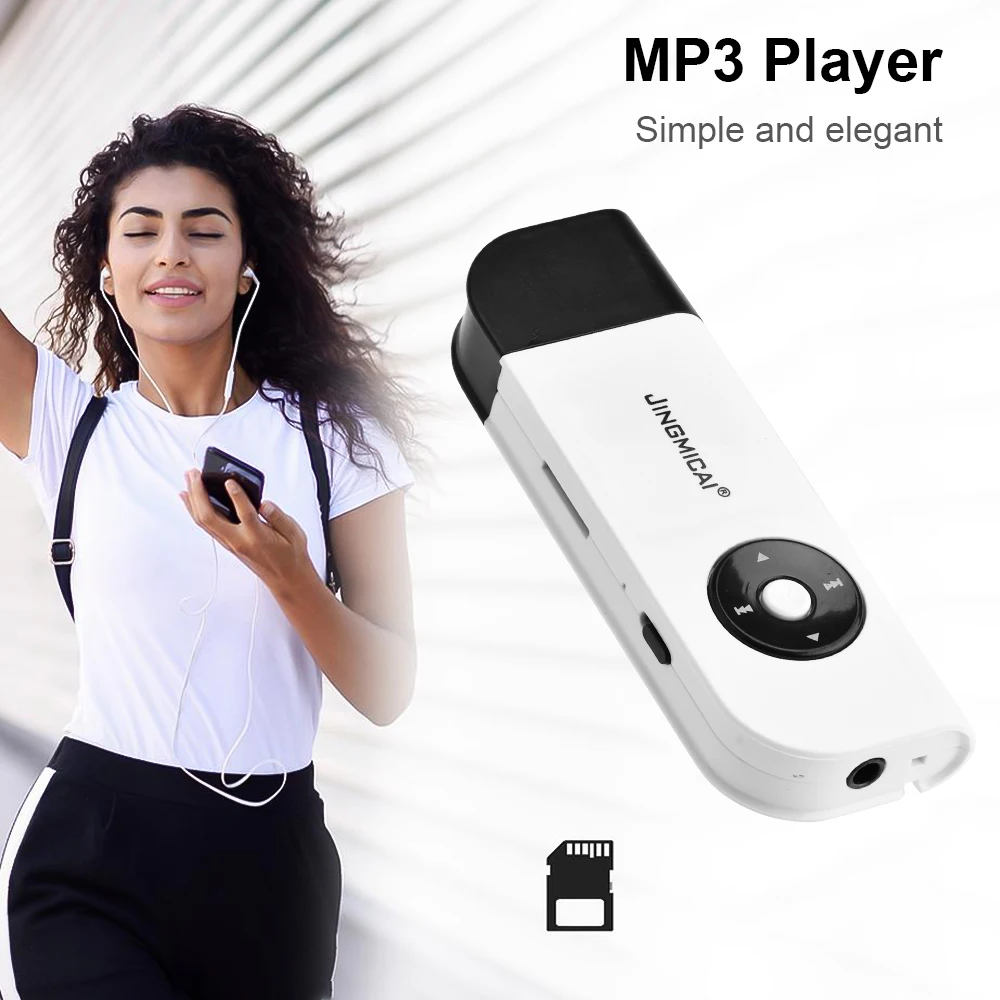 Portable Micro SD MP3 player with earphone reproductor de musica Lossless Sound Music Media MP3 Player with TF Card