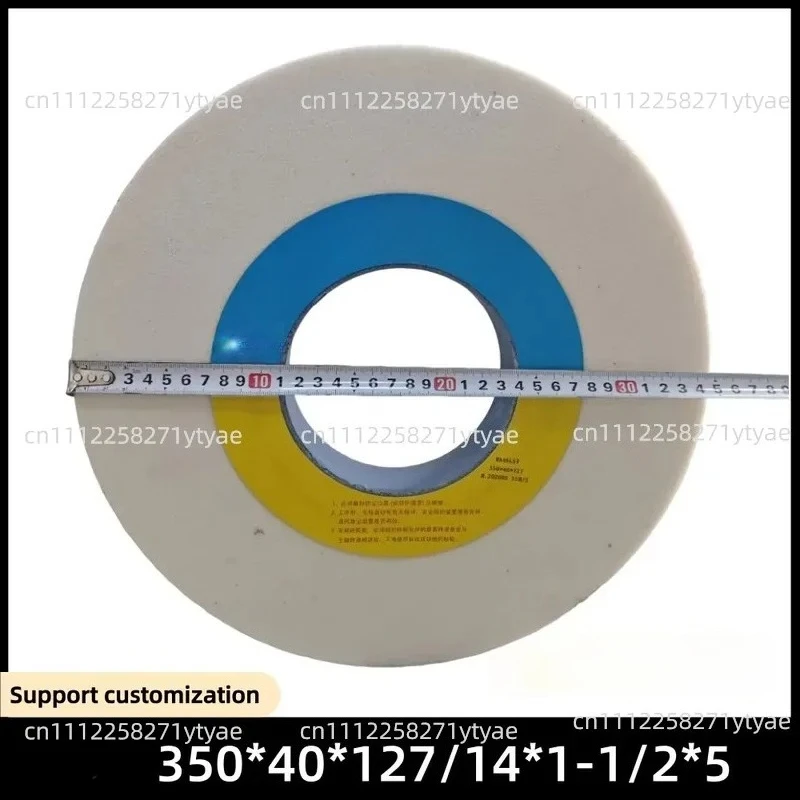 350 * 40 * 127mm high hardness grinding disc, white corundum grinding wheel, factory direct sales grinding wheel