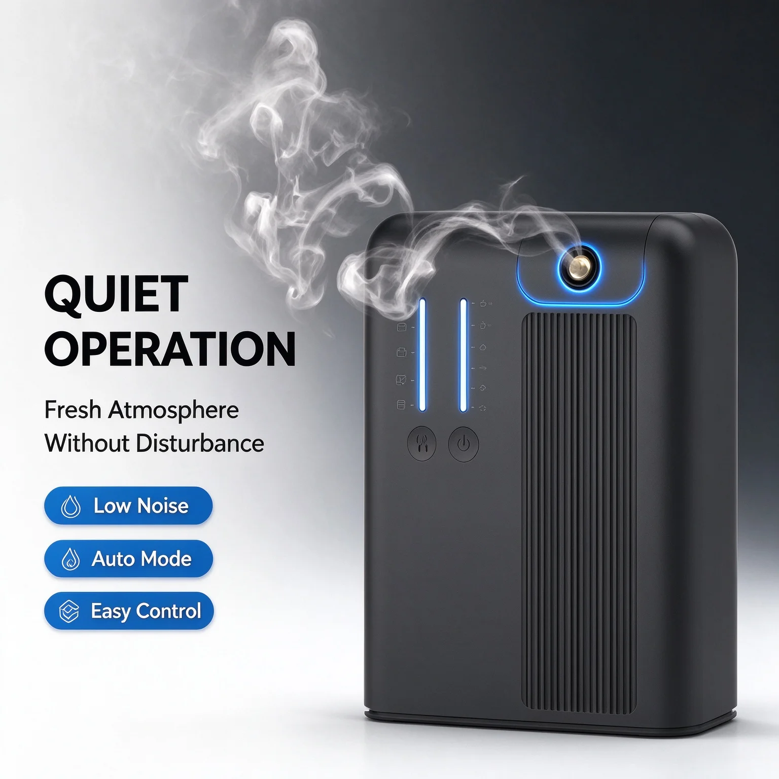 300ml Electric Air Aroma Diffuser, 4W Smart APP Control Fragrance Machine, Wall Hanging Scent Diffuser For Large Space Home