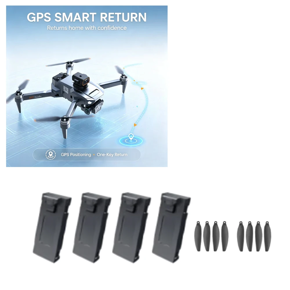 Screen GPS Drone D27 RC Quadcopter Original Spare Part D27 Battery / Propeller Wing Blade Part for D27 MAX Helicopter Accessory