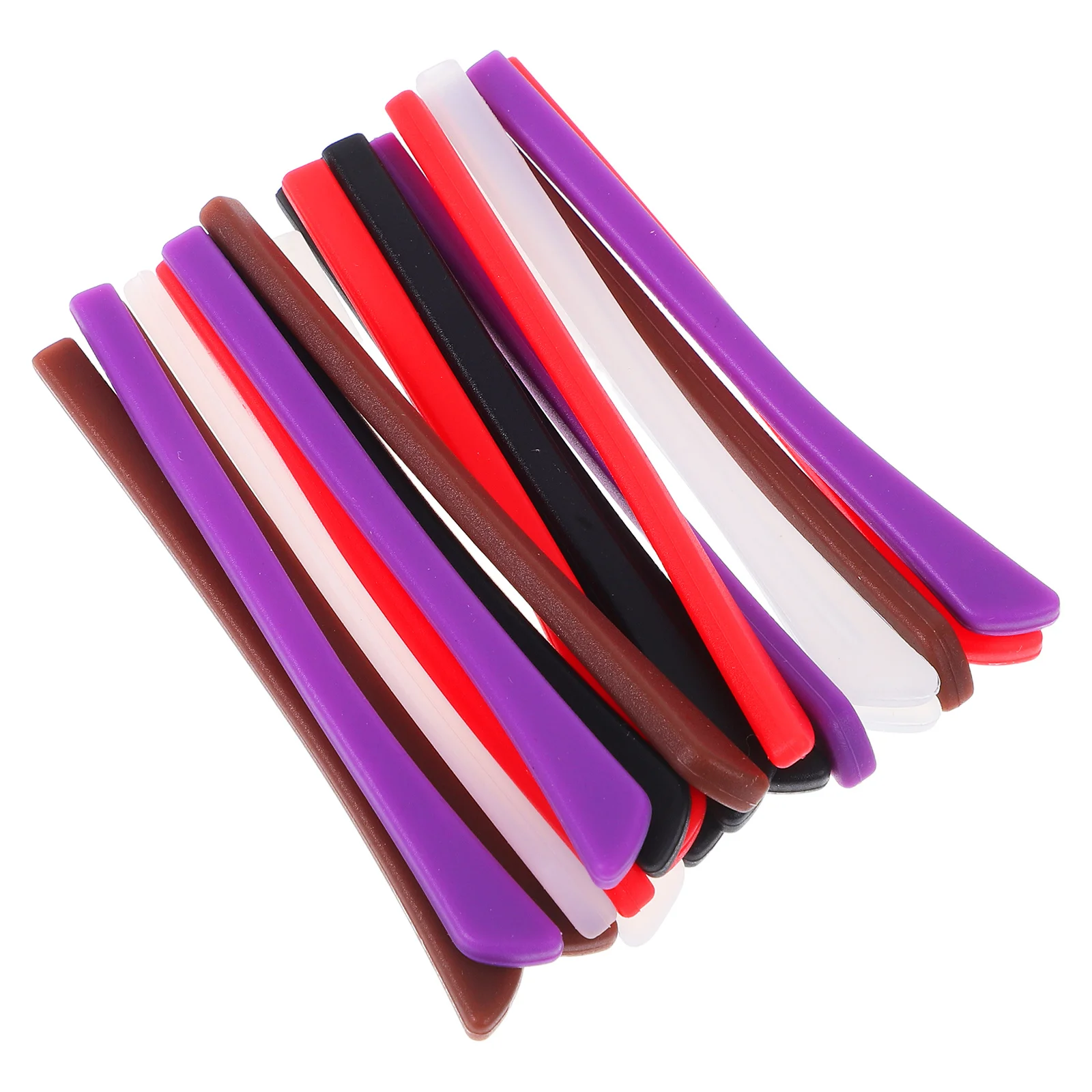 مقابض معبد النظارات المصنوعة من السيليكون وسائد أذن مضادة للانزلاق ومتينة ومريحة ومناسبة لحماية إطار النظارات #3