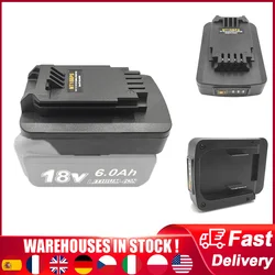 Adaptador de batería para Makita BL1815, BL1815B, BL1820, convertidor de Batería de 18V y 20V, convertidor para Black & Decker BL1518, BL2018