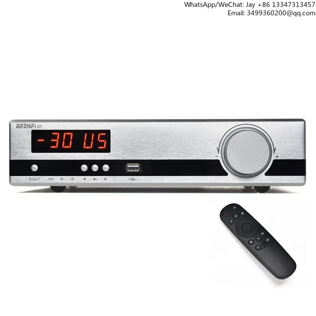 

X21 high power audio HIFI 2.1 channel amplifier board USB flash drive BT5.0 LDAC digital decoding player bass amplifier