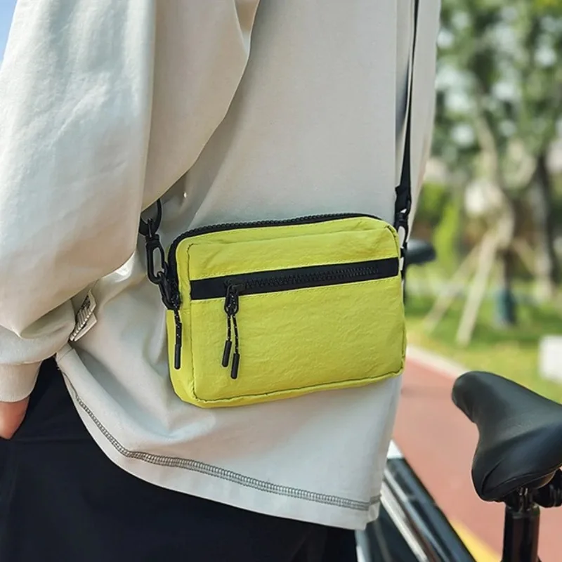 

2025 New Niche Crossbody Bag Mini Mobile Phone Bag Daily Travel Cycling Bag Easiest for Match Outdoor Casual Tissue Coin Purse