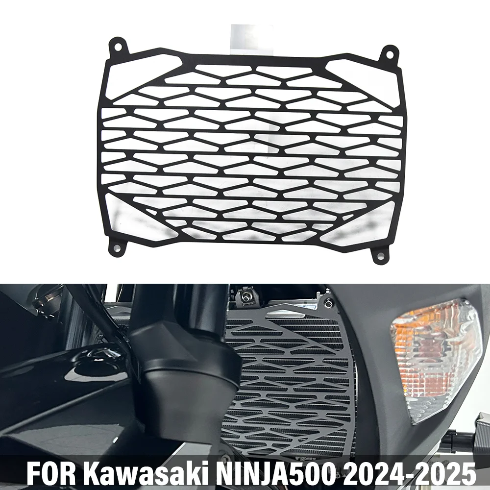Motorcycle Radiator Guard Protector Grille Cover Parts SE ABS FOR KAWASAKI Ninja 500 NINJA500 2024-2025 Grille Cover Accessories