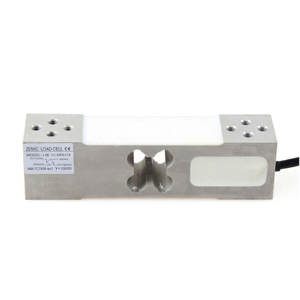 

Электронный датчик давления для весов, одноточечный параллельный тензодатчик для платформенных весов 50-500 кг, датчик веса Zemic L6E-C3