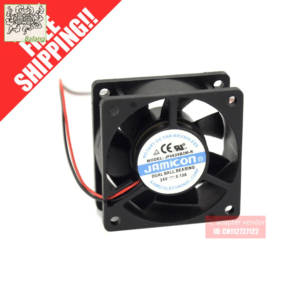

Jinlingge ForJAMICON 6025 6 см jf0625b2m-r 24 В 0,13 А охлаждающий вентилятор
