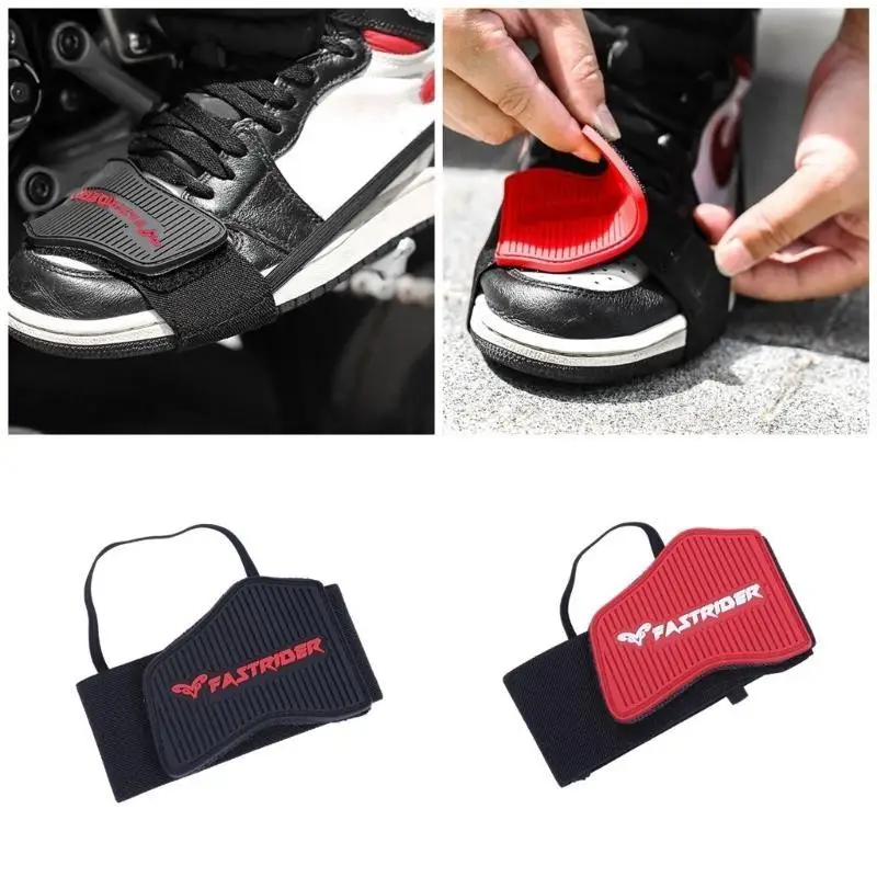 

31BC Motorcycle Motorbike Shifter Pad, Shoe Boot Cover Protector, Useful Gear Shifter Accessories,Polyester