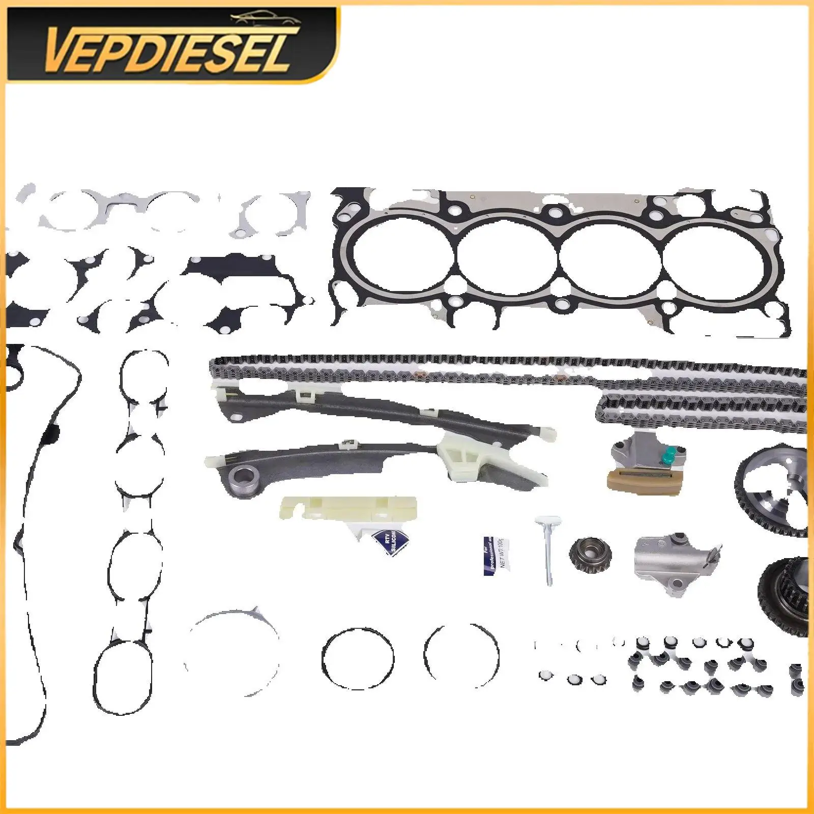 13028JN20A Timing Chain Head Gasket Kit for FOR Nissan Sentra 2.0L 2007-2012 MR20DE