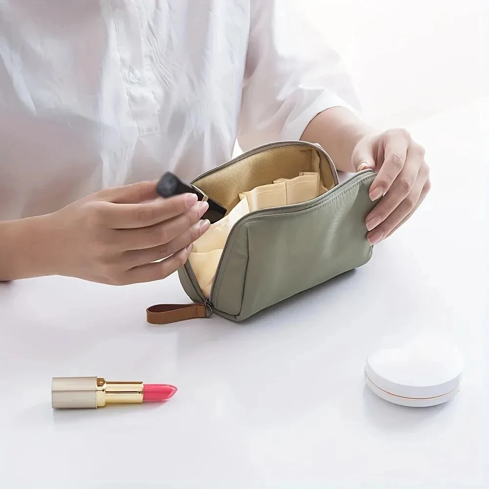 1Pc Borsa portaoggetti portatile impermeabile per trucco Borsa da viaggio per articoli da toilette Borsa per cosmetici Borsa per il lavaggio con