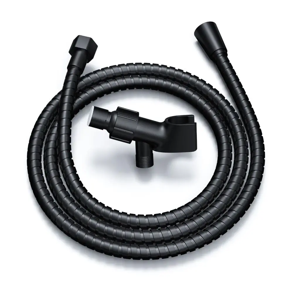 

Высокое качество 1,5 м ручной душевой шланг из нержавеющей стали с защитой от намотки, регулируемый гибкий шланг для смесителя для отеля