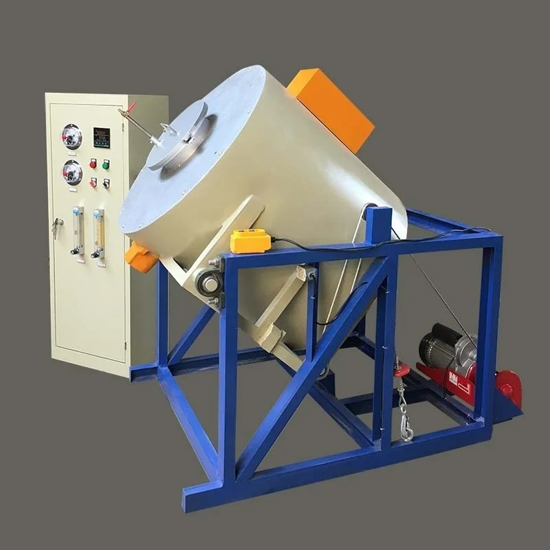 

10-50 kg Flip Type Melting Furnace Aluminum Melting Furnace Metal Melting