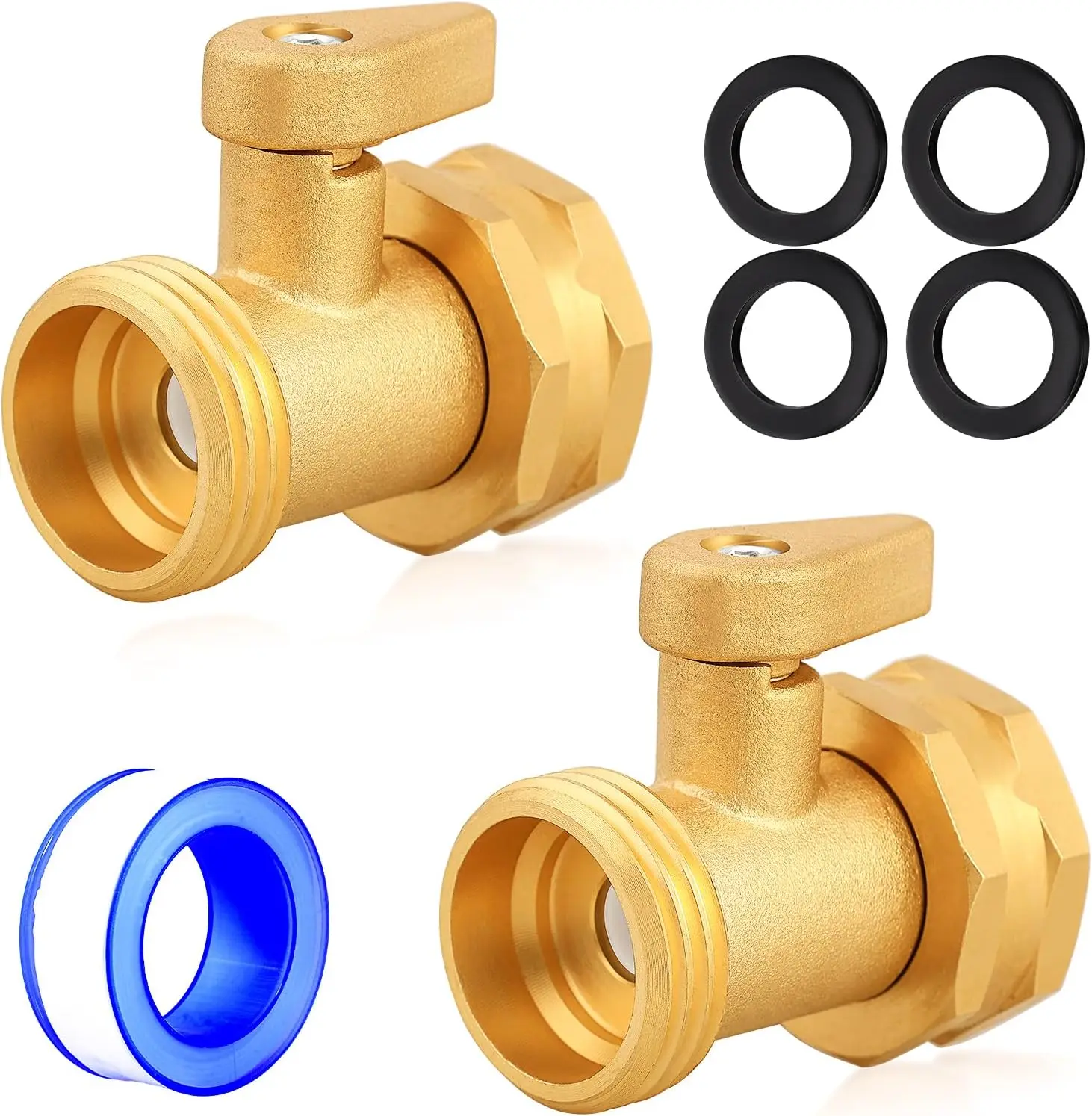 

For Garden Hoses 3 4 Inch Valve Brass Ball Valve Outdoor Gardening Brass Ball Valve For Garden Hose Brass Valve