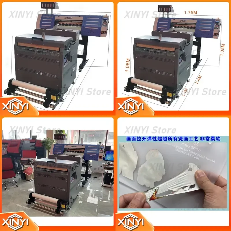 DTF Printer for Heat Transfer Printing Hot Stamping Machine for White Ink Direct Injection DTF Printing Equipment