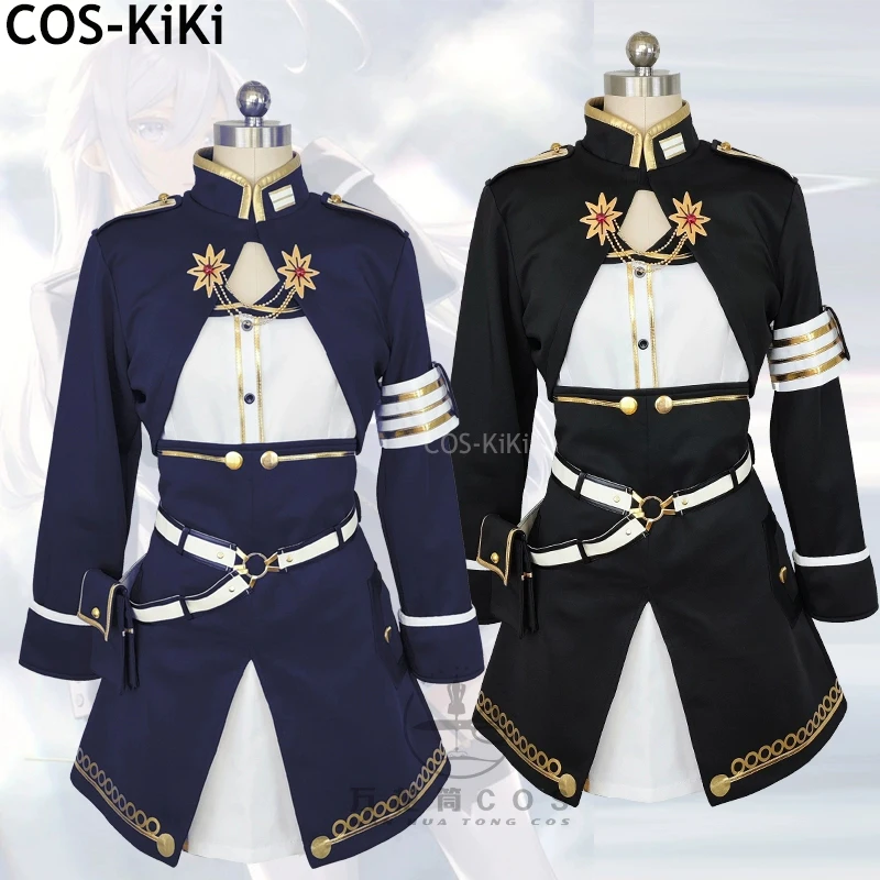 

COS-KiKi Anime 86 Eighty Six Vladilena Milize Game Suit Military Uniform Cosplay Costume Halloween Carnival Party Outfit Women
