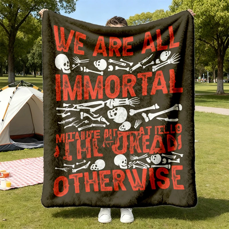 Vicious Flannel Blanket, V.E. Schwab, Victor Vale, Villains Series, ADSOM Book Lover, We Are All Immortal, Bookish Flann