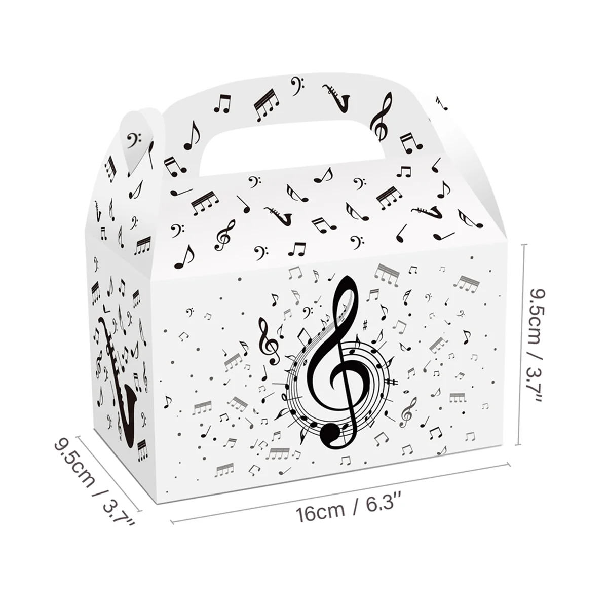 

AA98 12 шт., фортепианная музыкальная вечеринка, музыкальные ноты, тематическая коробка конфет для мальчиков и девочек, украшения для дня рождения, детский душ, подарки для детей