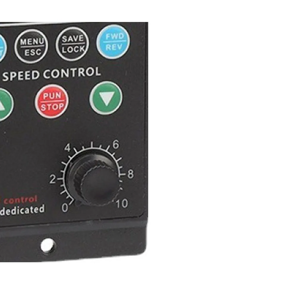 

AC220 Motor Speed Controller Tthree-phase Motor Vector Frequency Conversion Precision Speed Regulator Stepless Speed Controller