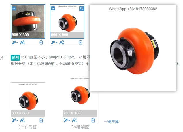 elastomer coupling E2/E3/E4/E5/E10/E20-M