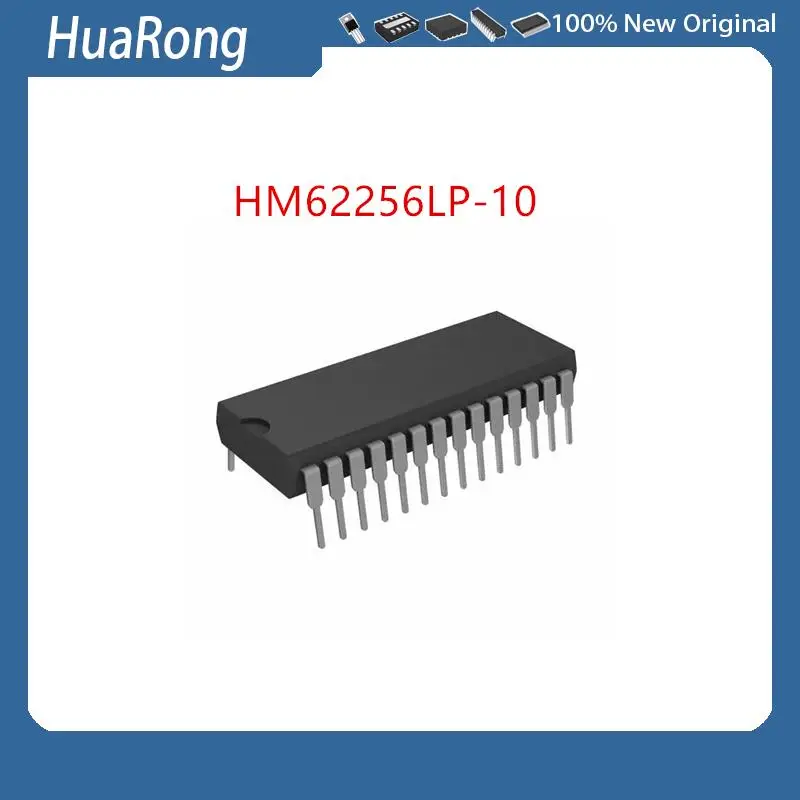 10Pcs/Lot    HM62256LP-10 HM62256LP-12 DIP-28