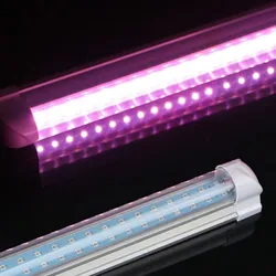 Long Strip LED Plant Growth Light, espectro completo, adequado para estufa interior, plantio, 18W