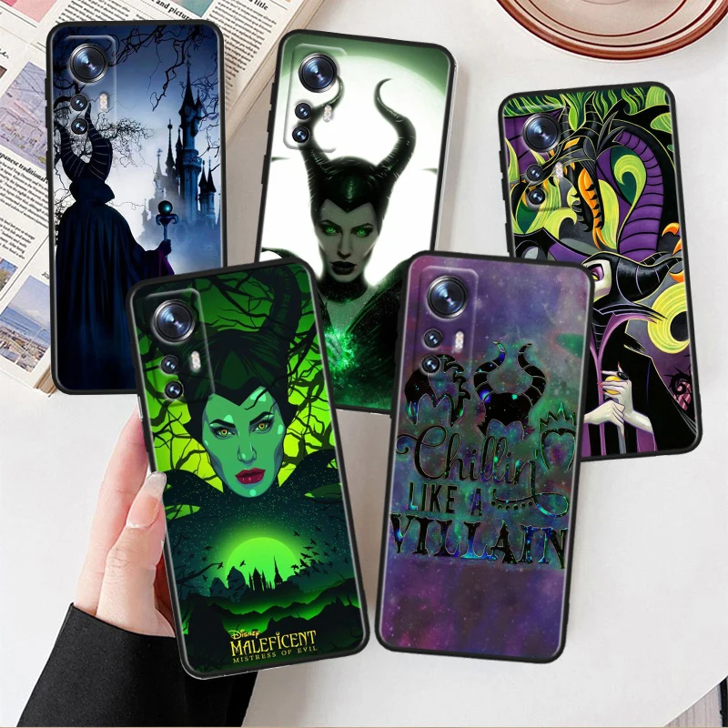 Disney Poison Queen Cool For Xiaomi Mi 10T 10S 9T 9 SE 8 A3 A2 A1 6X 5X CC9E Note 10 Lite Pro Mix 3 Black Soft Phone Case