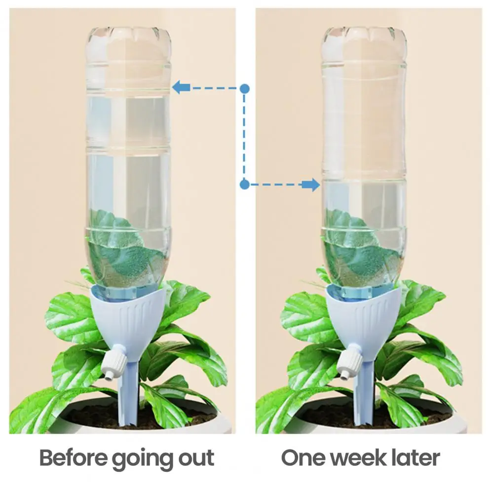 Indoor Plant Watering System 1/2/3pcs Automatic Plant Dripper Adjustable Flower Waterer Universal Bottle for Indoor