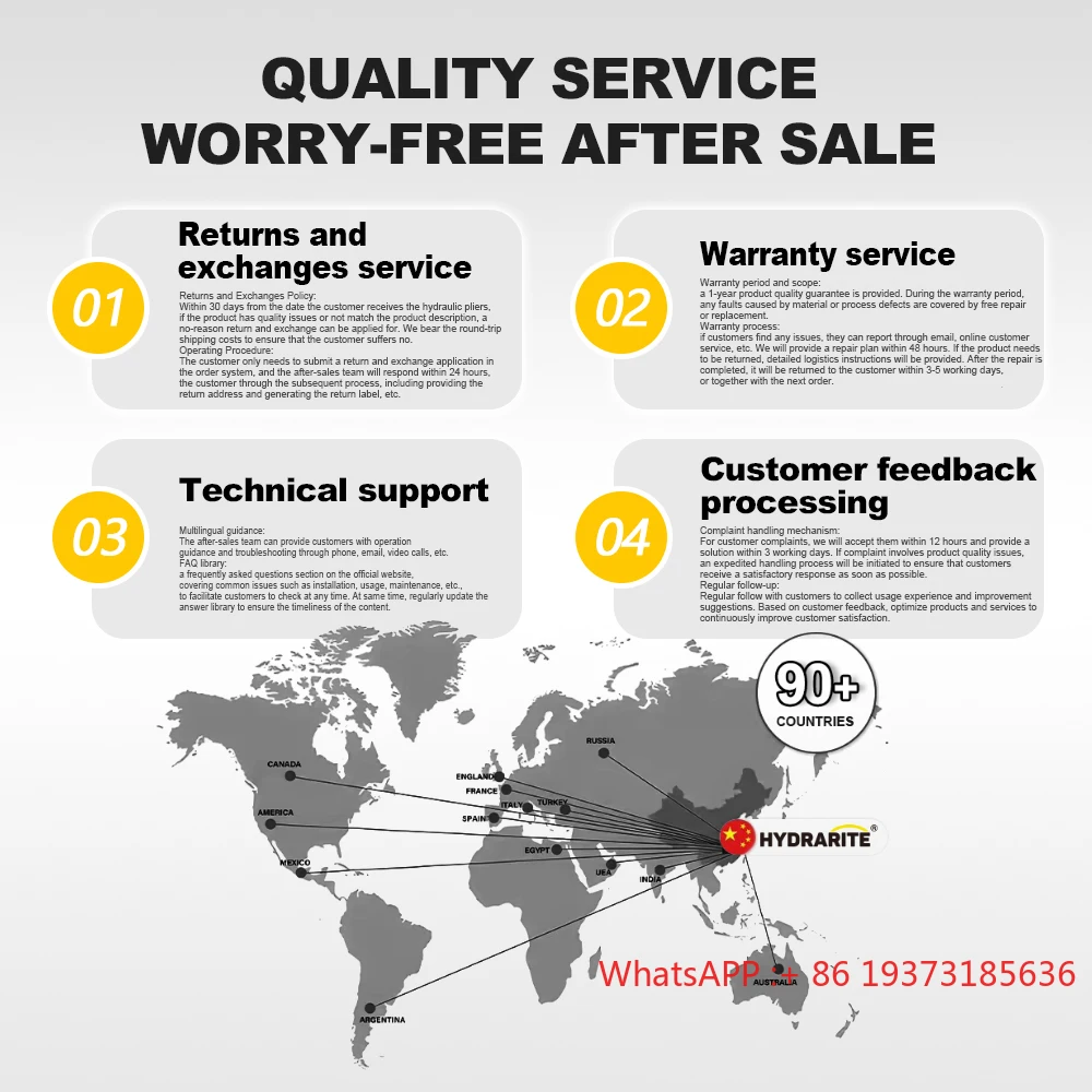 Einwirksame hydraulische Fußpumpen HHB-800B