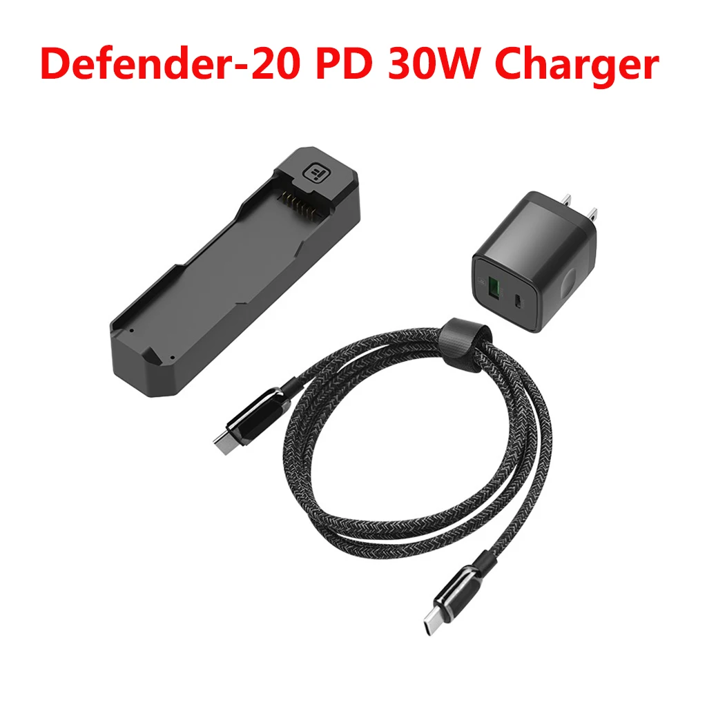 

iFlight Defender-16 / Defender-20 Battery Charger Set with D16/D20 Battery Charger + PD 30W/ 100W Plug for FPV RC Drones