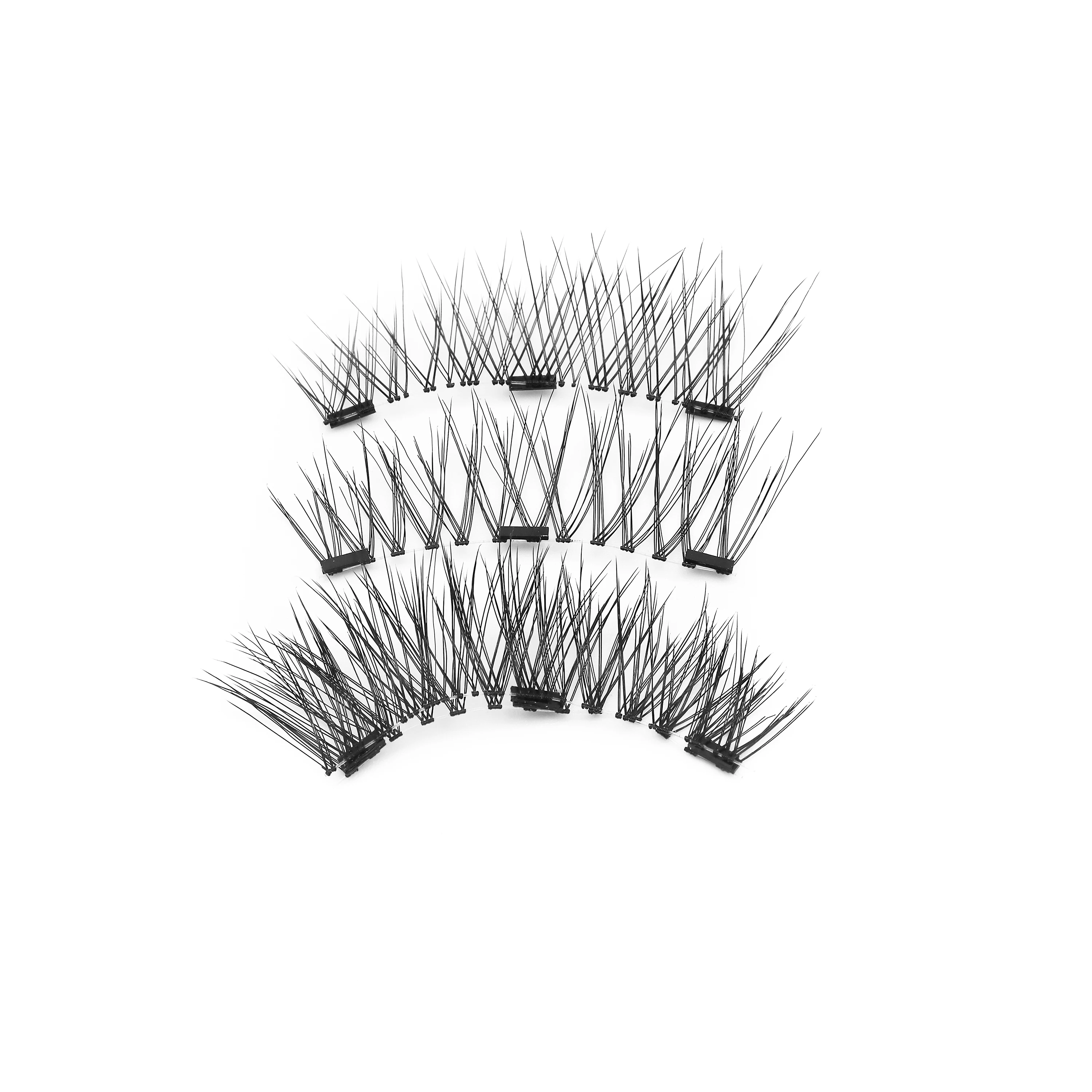 Künstliche Nerzwimpern 3D Magnetische Natürliche Falsche Wimpern Großhandels-Set Wiederverwendbare Magnetwimpern mit Pinzette – Detail 37