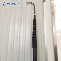 15 meters telescopic pole areca nut olive harvester wasp telescopic remover carbon fiber pole fruit picker