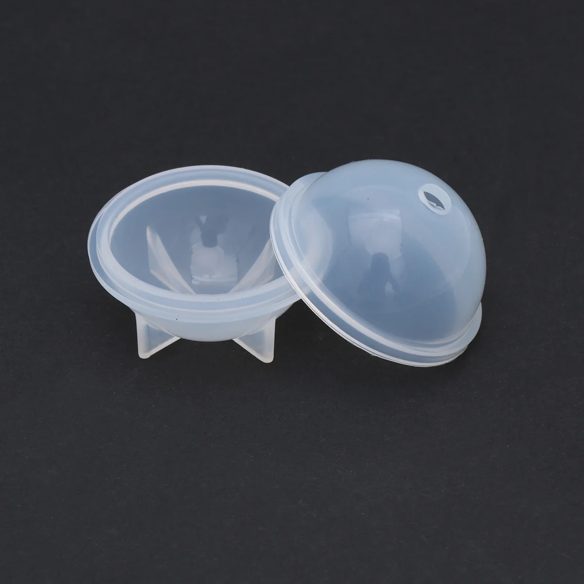10pcs Crystal Epoxy Gel Ball Molds Silicone Molds DIY Epoxy Molds Ball Manual Accessories Molds (Ball Mold 20mm)